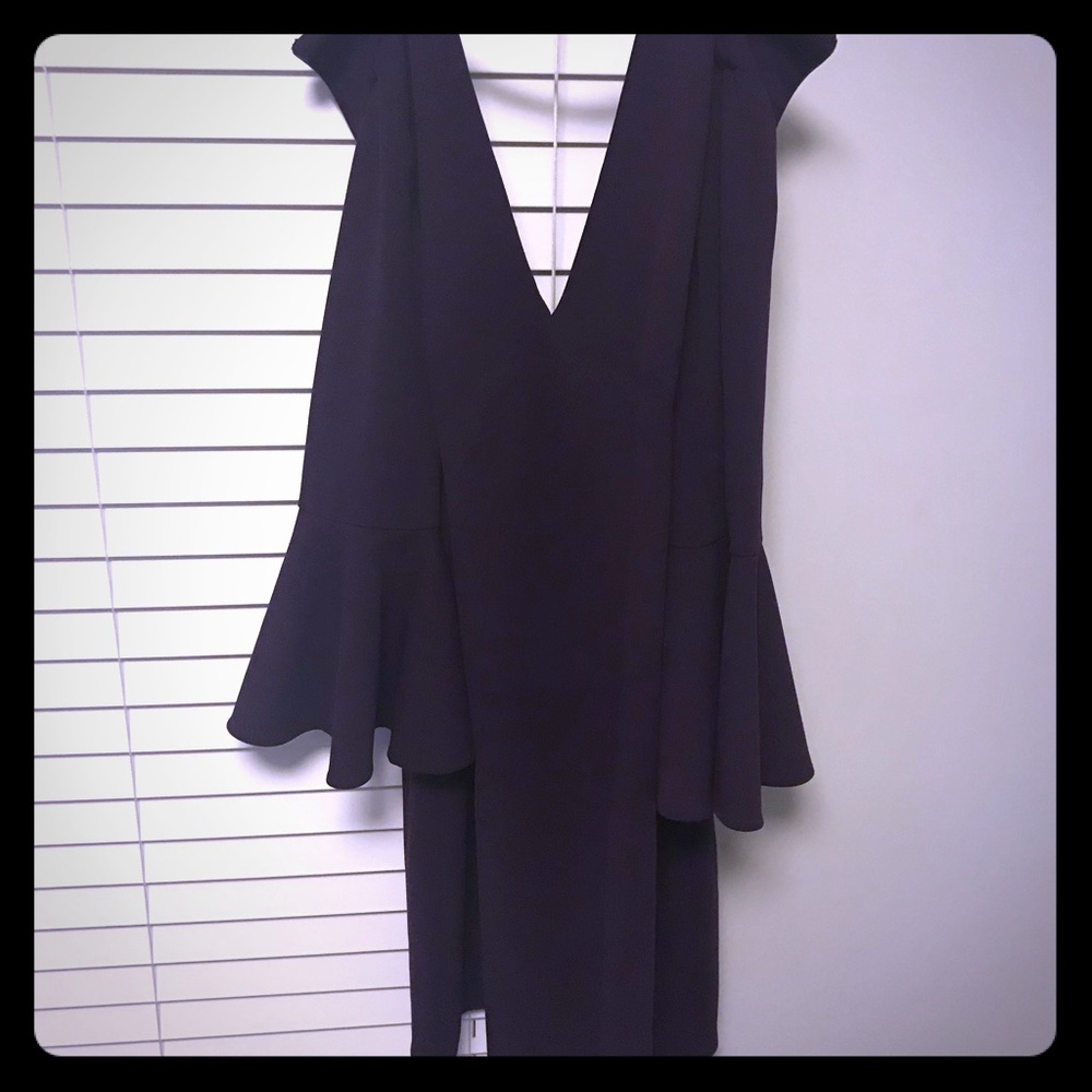 Purple Formal Dress Mid Thigh Size 6